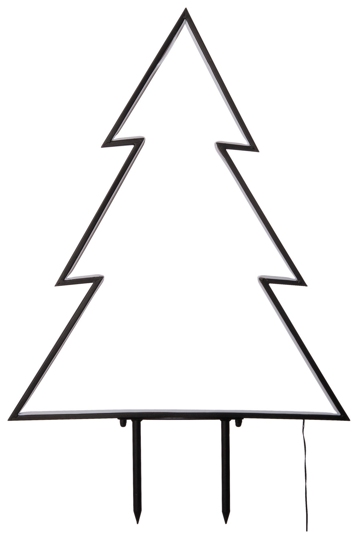 LED-DEKOLEUCHTE 64/77 cm   - Design, Kunststoff (64/77cm) - X-Mas