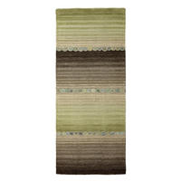 ORIENTALISK MATTA 80/200 cm Twilight in Green  - grön/grå, Klassisk, textil (80/200cm) - Cazaris