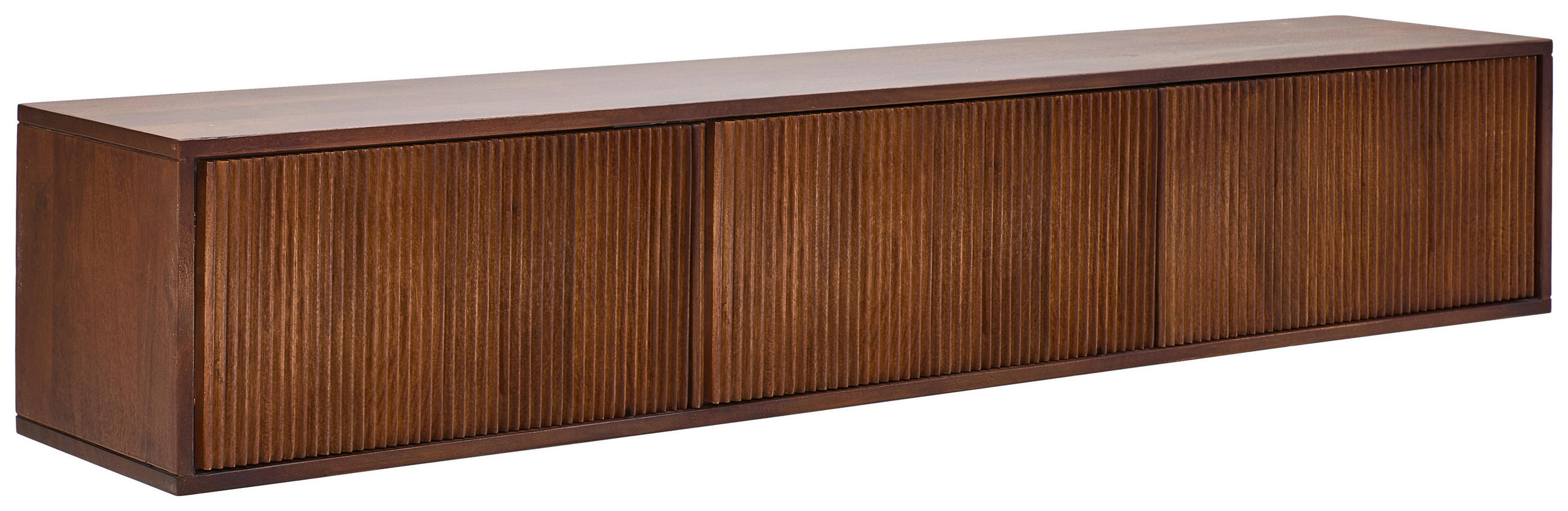 LOWBOARD  in 160/29/33 cm  - Walnussfarben, LIFESTYLE, Holz (160/29/33cm) - Livetastic