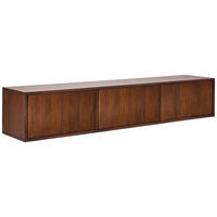 LOWBOARD  in 160/29/33 cm  - Walnussfarben, LIFESTYLE, Holz (160/29/33cm) - Livetastic