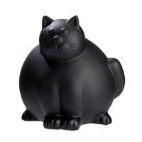 DEKOKATZE - Schwarz, Basics, Keramik (27/30/26cm)
