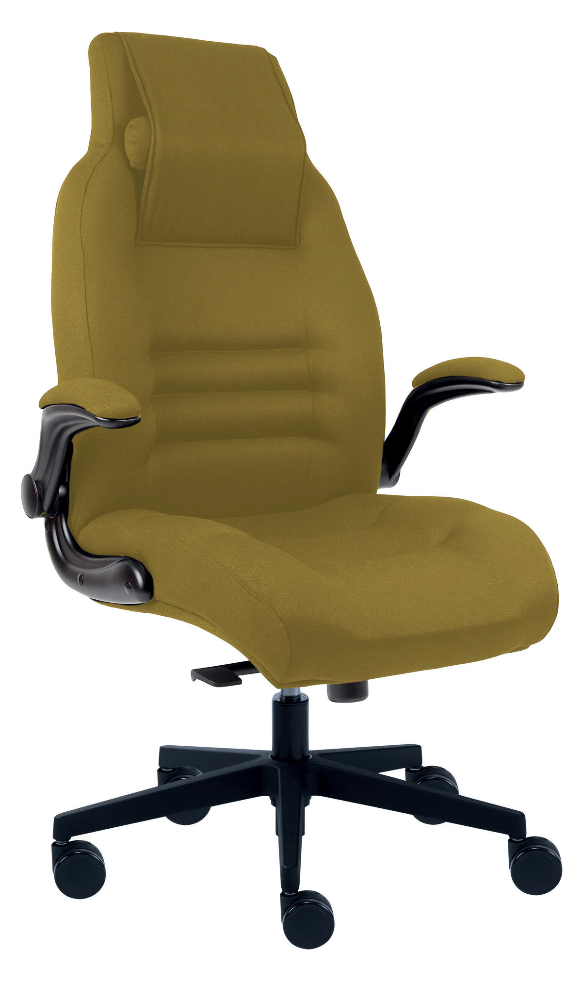 KANCELÁŘSKÉ KŘESLO, zelená - zelená, Design, textil/plast (55/104-110/64cm) - Venda