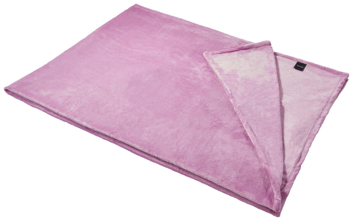 PĂTURĂ PENTRU CANAPEA 140/190 cm  - mov, Konventionell, textil (140/190cm) - Novel