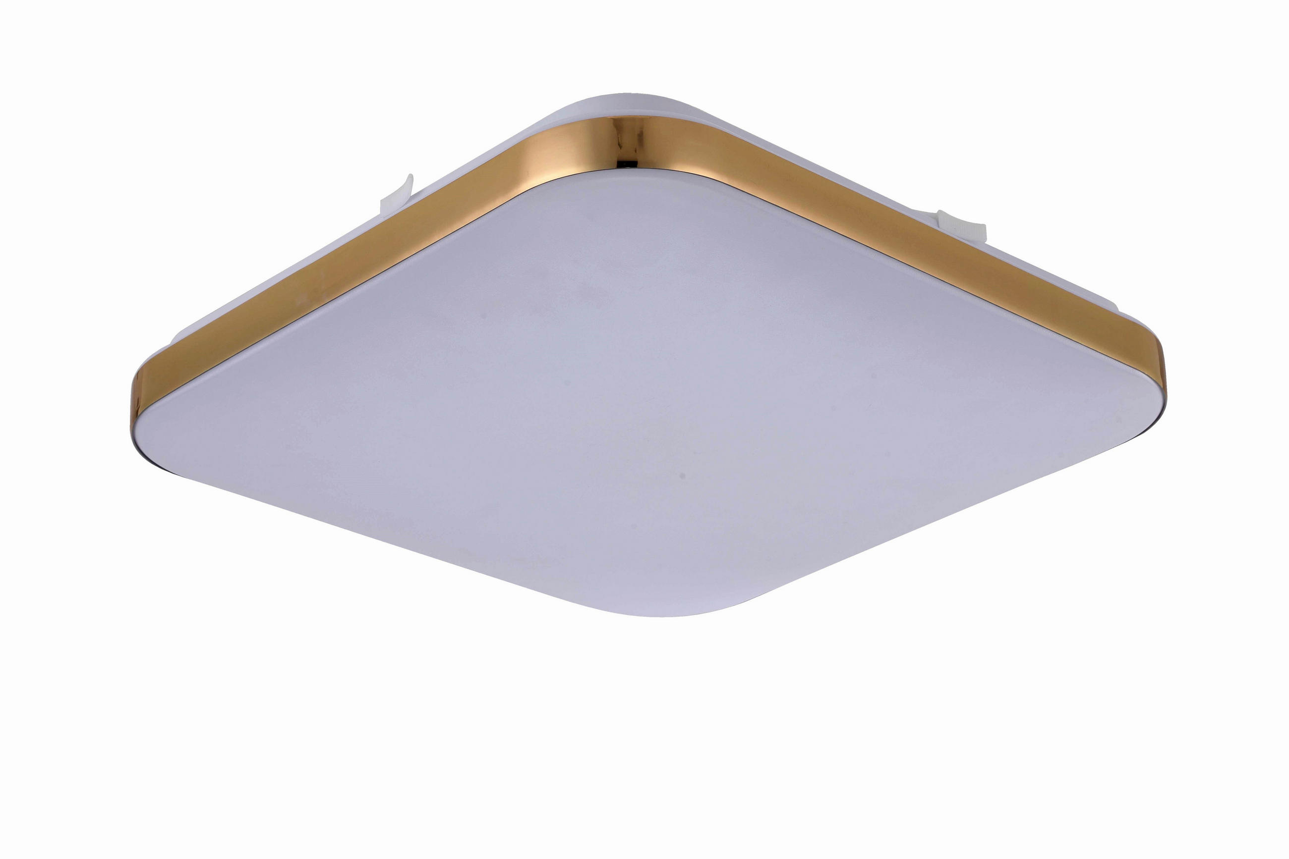 LED-DECKENLEUCHTE Babilon  6.5/38/38 cm  - Goldfarben, Design, Kunststoff (6.5/38/38cm)