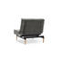 SESSEL Grau - Schwarz/Grau, Design, Holz/Textil (90/79/115cm) - Innovation