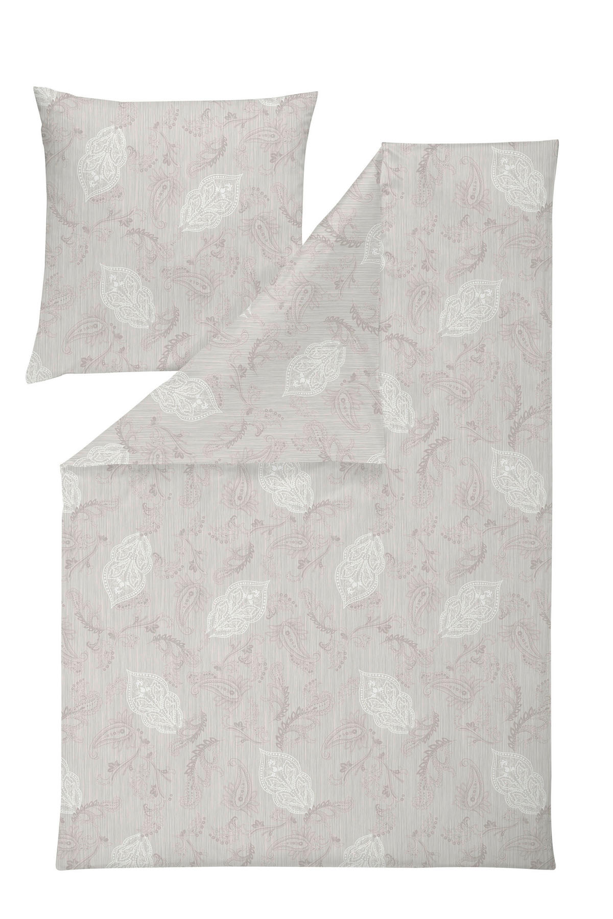 BETTWÄSCHE Atelier Flanell 155/220 cm  - Beige, Design, Textil (155/220cm) - Estella