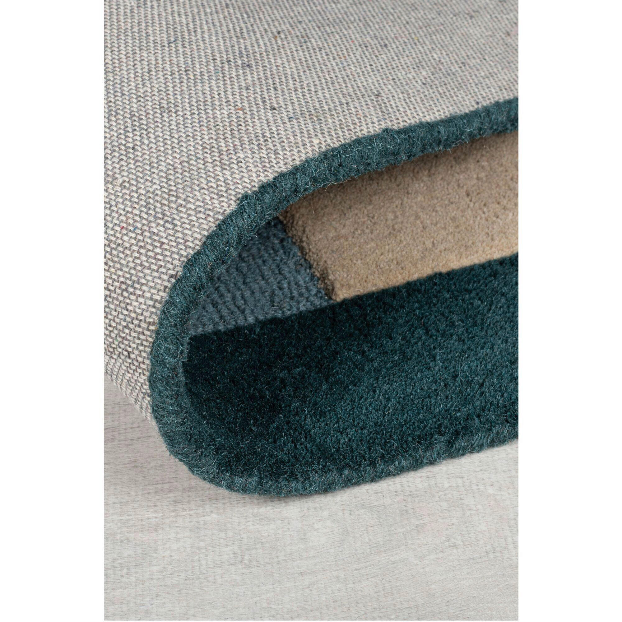 WOLLTEPPICH 150/240 cm LABYRINTH SHAPED Blau  - Blau, Trend, Textil (150/240cm)