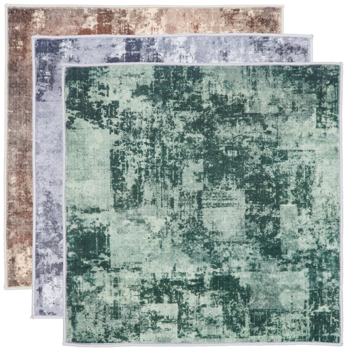 BADEMATTE Grau 60/60 cm  - Grau, Design, Textil (60/60cm) - Esposa