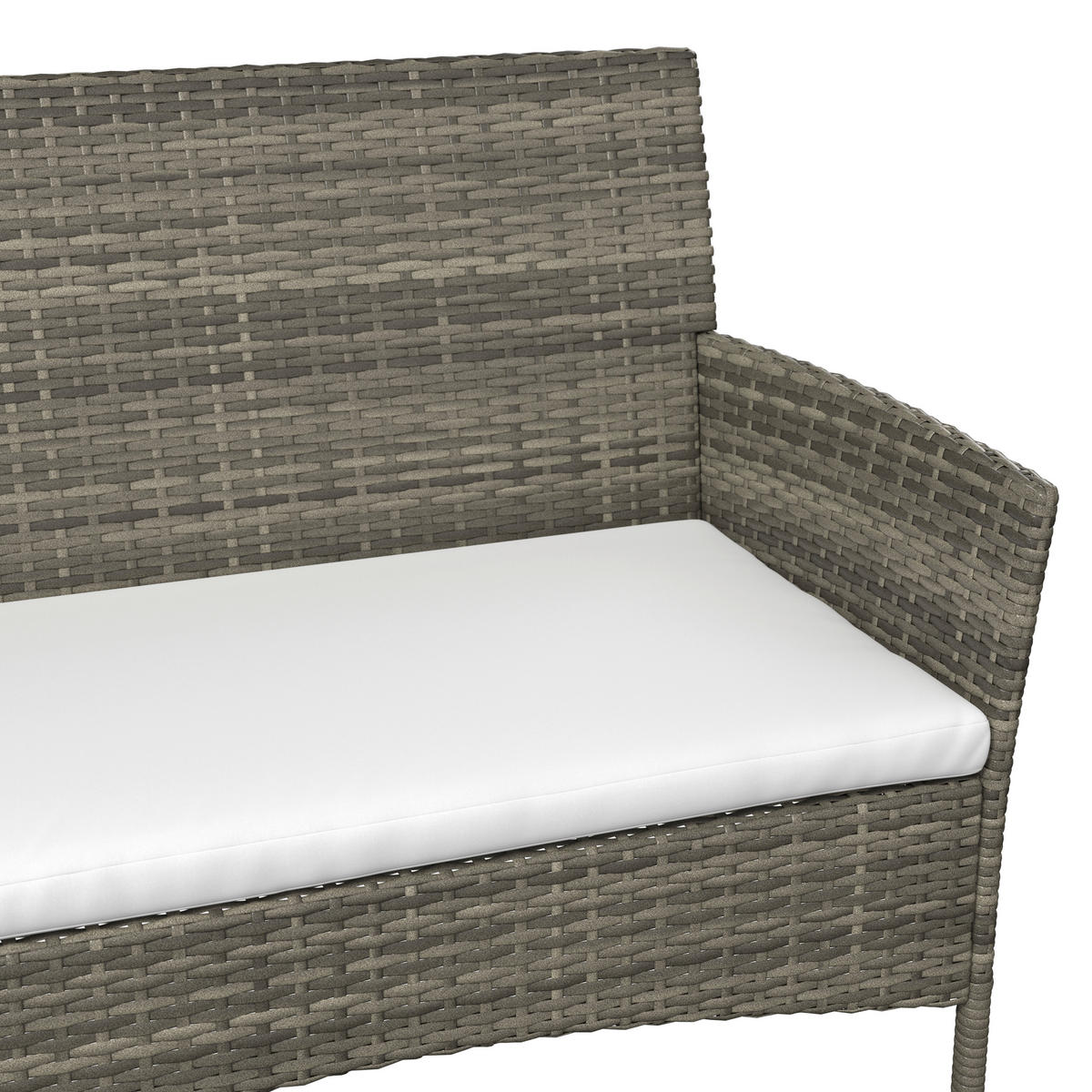 VRTNI SET       krem barve, siva, črna    - siva/črna, Basics, umetna masa/steklo - Ambia Garden