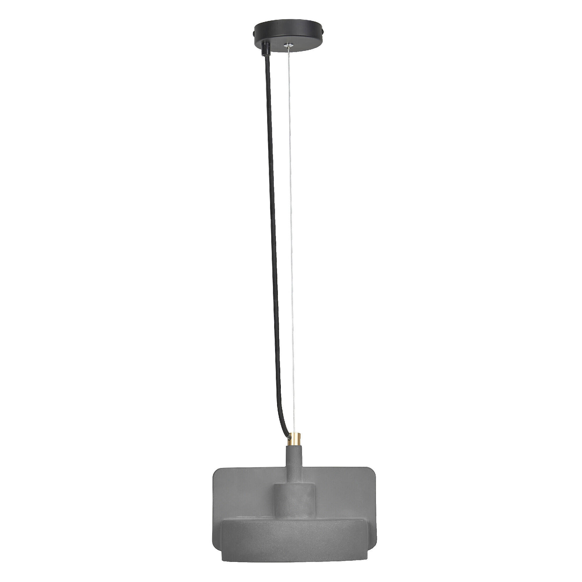 PENDELLEUCHTE 22,5/150 cm   - Dunkelgrau, Natur, Stein (22,5/150cm) - Ledvance