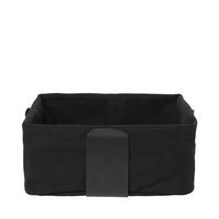 BROTKORB - Schwarz, Design, Textil/Metall (26/10/26cm) - Blomus