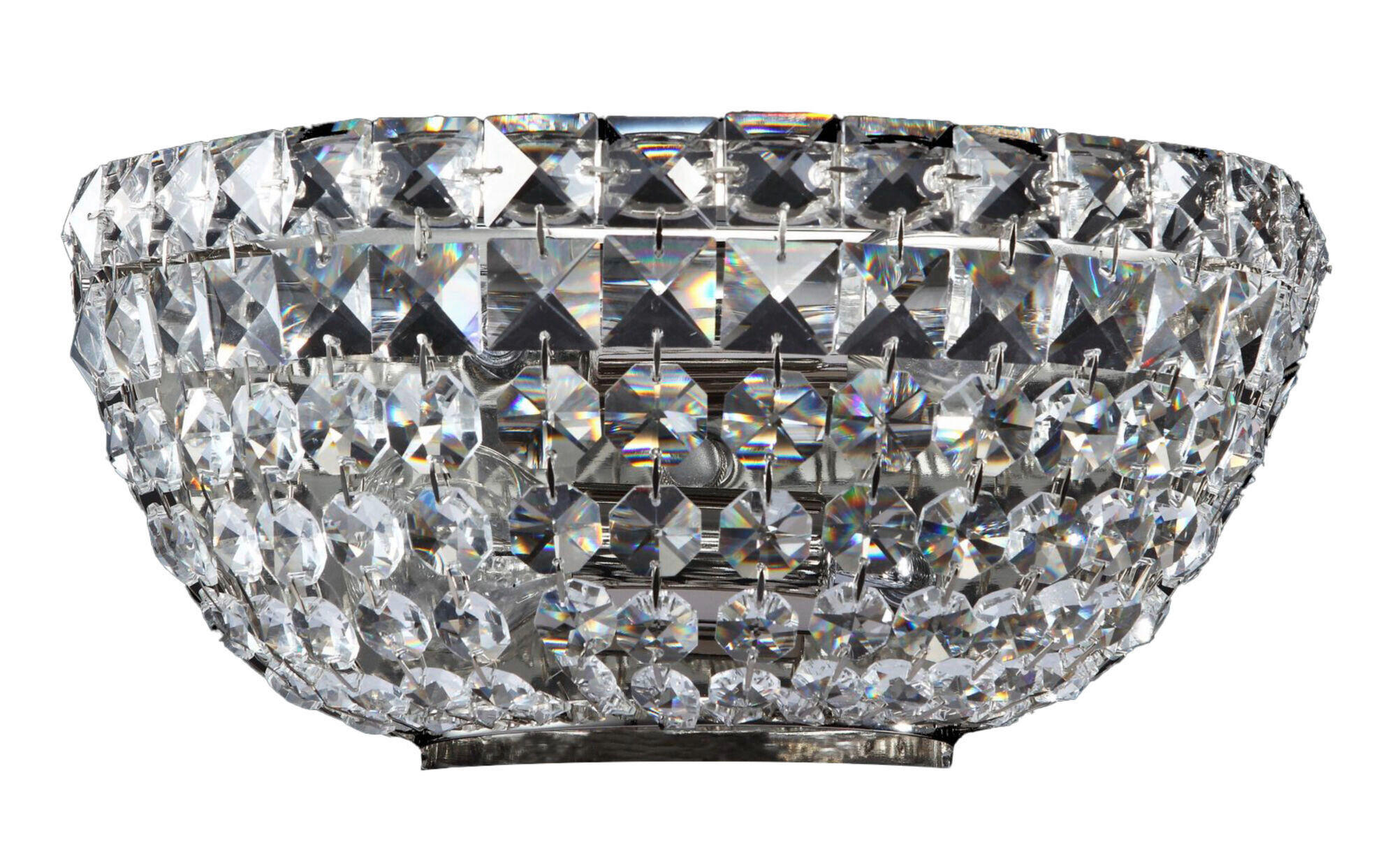WANDLEUCHTE - Nickelfarben, Trend, Metall (12,2/25,7/14,8cm) - MAYTONI
