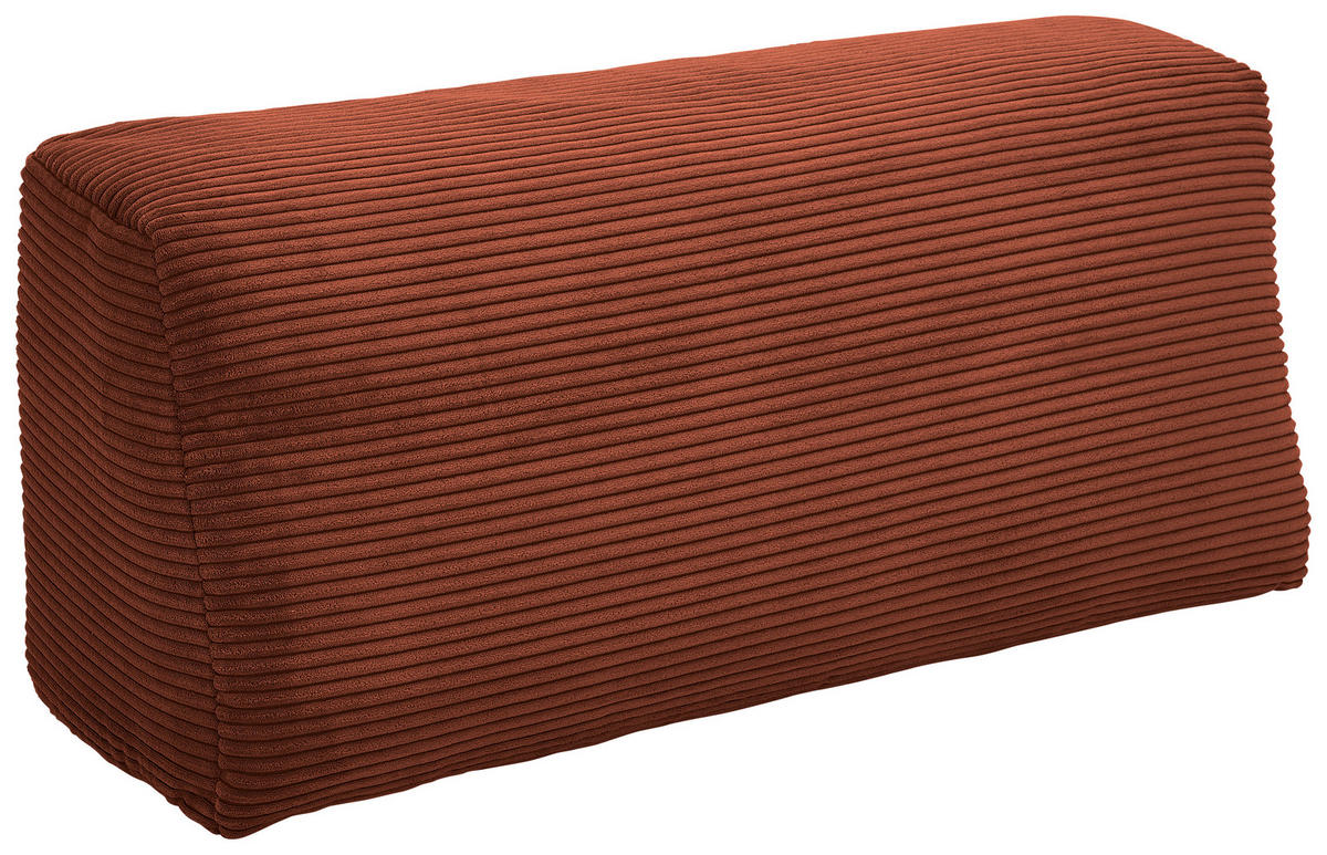 SCHLAFSOFA in Cord Kupferfarben  - Buchefarben/Schwarz, Konventionell, Holz/Kunststoff (255/86/123cm) - Livetastic