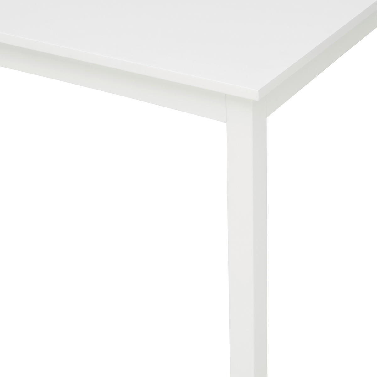 TISCHGRUPPE Weiß  - Weiß, MODERN, Holz (110/75/70cm) - MID.YOU