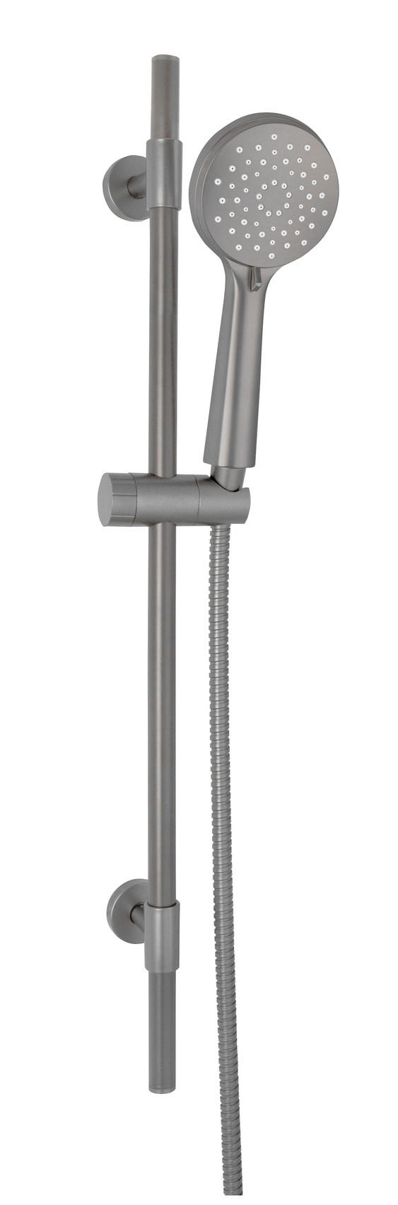 BRAUSESET  - Grau, Basics, Metall (11cm) - Wenko