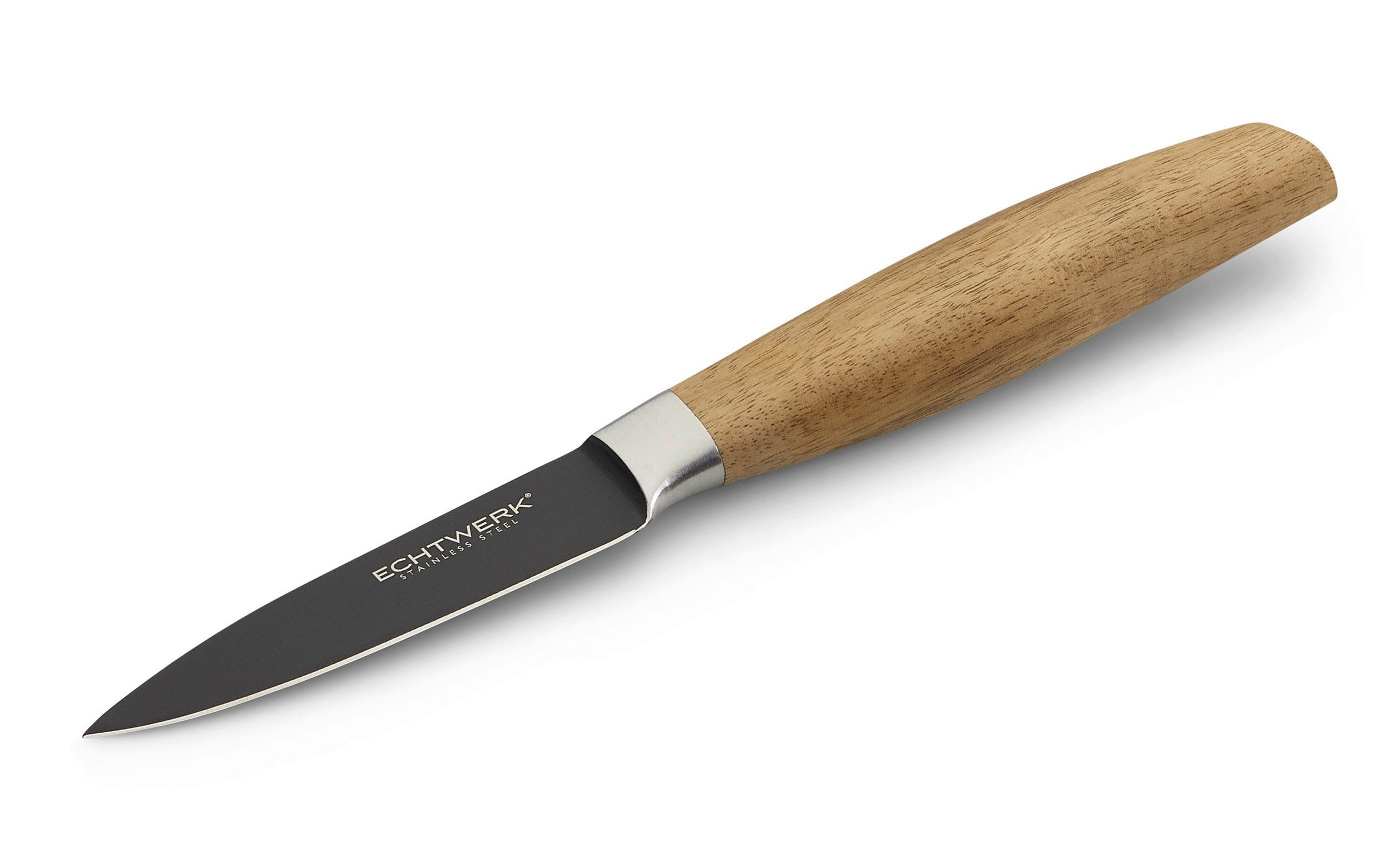 SCHÄLMESSER    - Schwarz, Basics, Holz/Metall (20,9cm) - Echtwerk