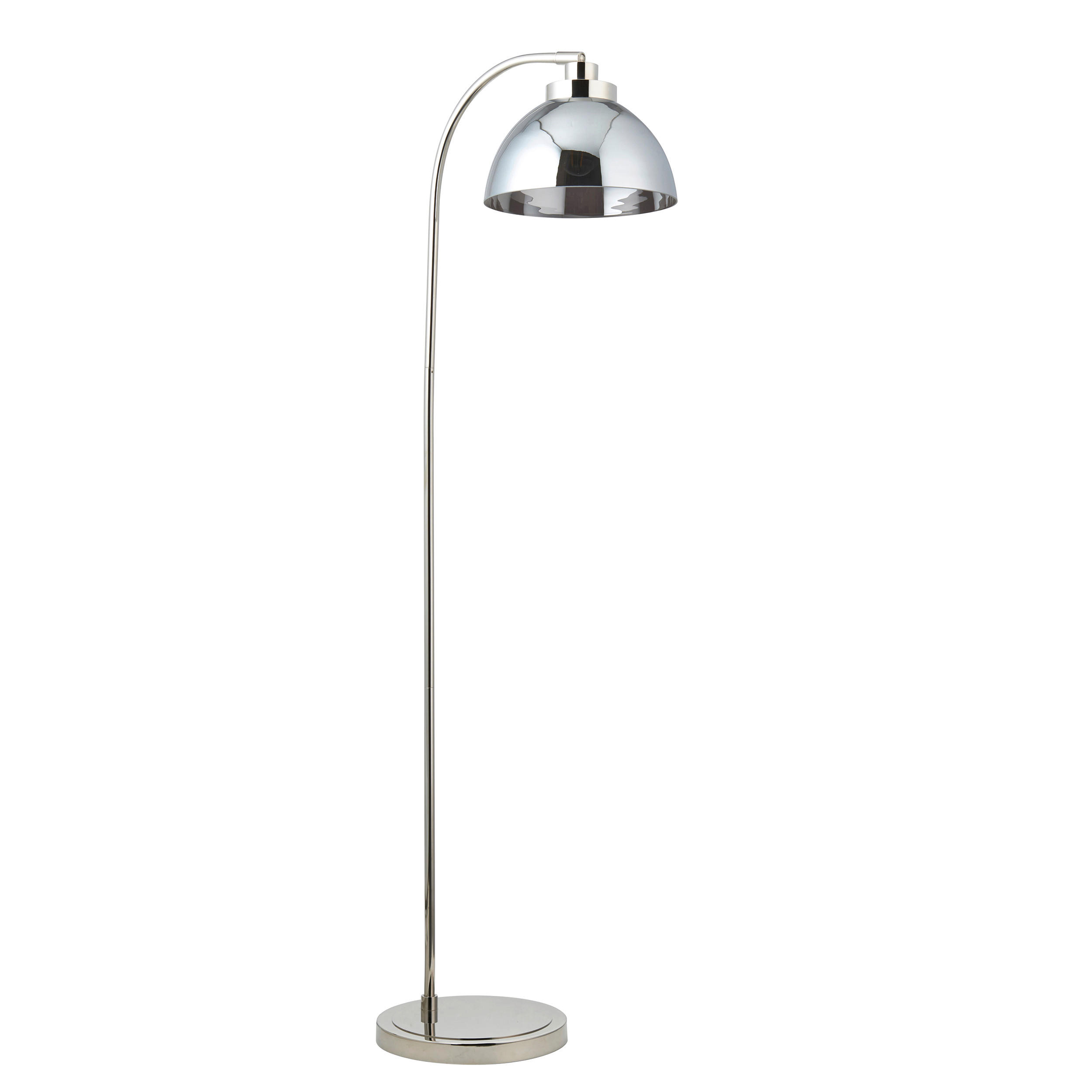 STEHLEUCHTE 28/144 cm    - Chromfarben, Basics, Glas/Metall (28/144cm) - ENDON