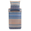BETTWÄSCHE ROCCARASO 155/220 cm  - Blau, Basics, Textil (155/220cm) - Bassetti