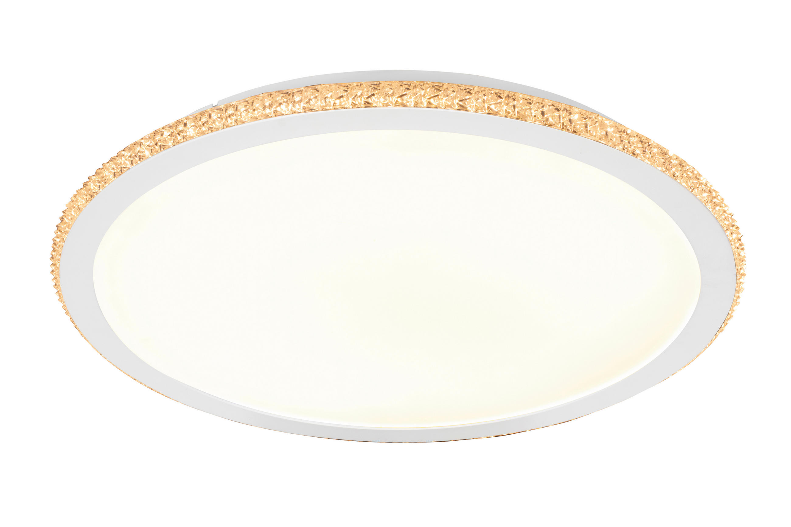 LED-DECKENLEUCHTE 50/5 cm   - Weiß, Trend, Metall (50/5cm) - Novel