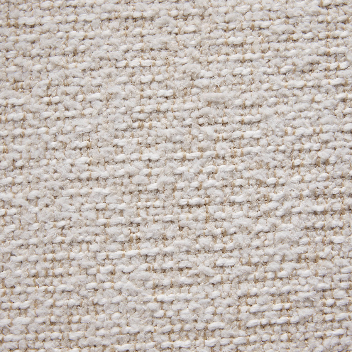 DESIGNFÅTÖLJ i textil vit, beige  - vit/beige, Modern, metall/textil (93/72/79cm) - MID.YOU