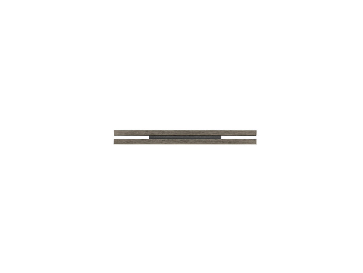 LED-WANDLEUCHTE Ben 40/4/7 cm   - Bronzefarben, Design, Metall (40/4/7cm) - elements by BANKAMP