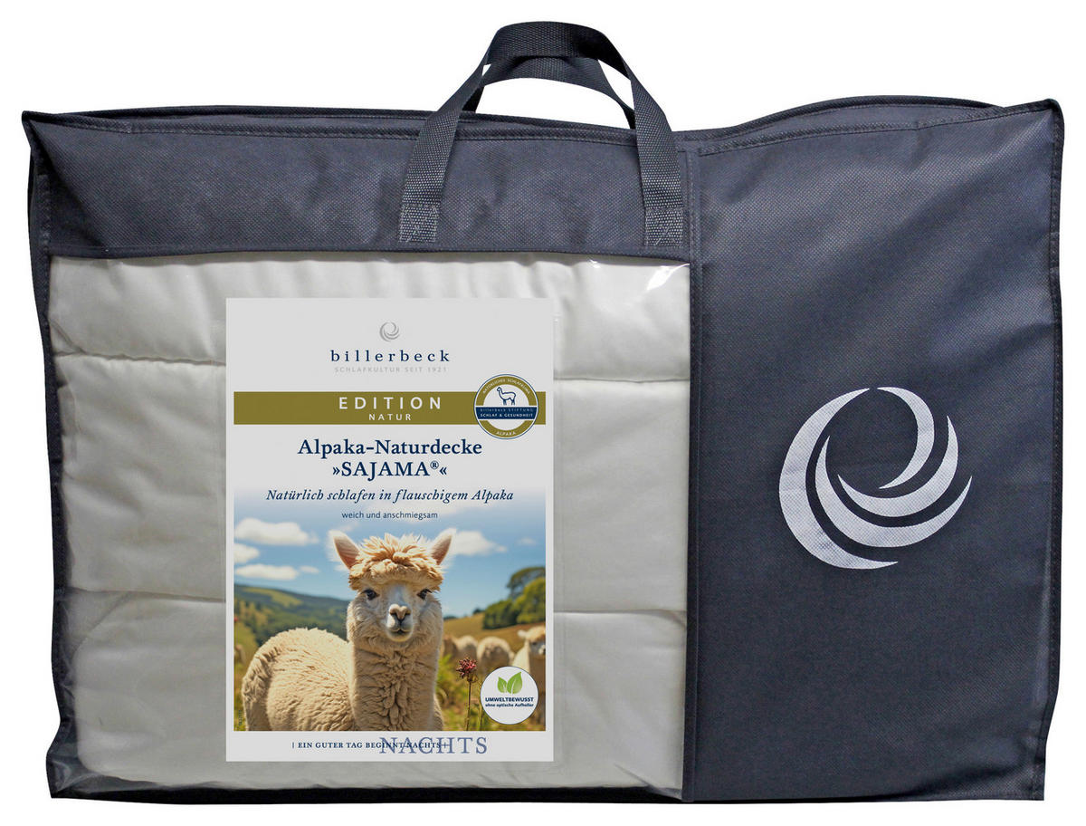 GANZJAHRESDECKE 140/200 cm E60 Sajama  - Weiß, Basics, Textil (140/200cm) - Billerbeck