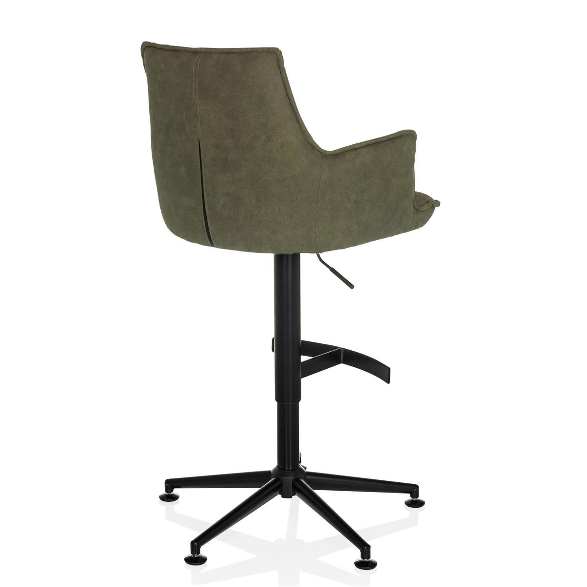 BARPALL i grön  - grön/svart, Modern, metall/textil (55/93/56cm) - MID.YOU