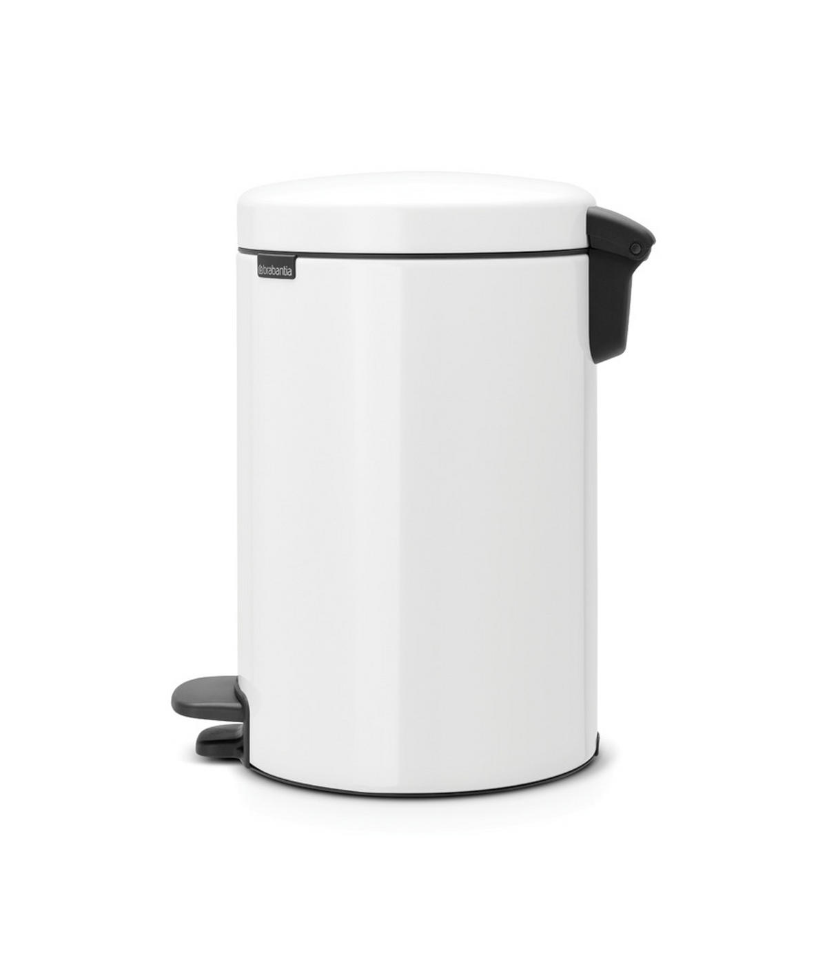 KANTA ZA SMEĆE  12 l   - bela, Osnovno, metal/plastika (25.1/41.1/33.8cm) - Brabantia