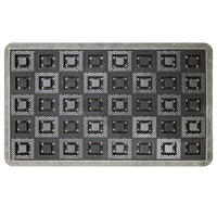 DVEŘNÍ ROHOŽKA, 45/75 cm - šedá, Basics, plast (45/75cm)
