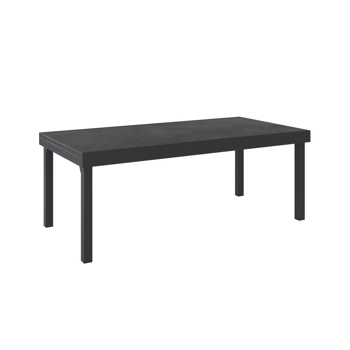 STOL VRTNI     antracit  metal, plastika  - antracit, Moderno, metal/plastika (200/320/75/100cm) - Ambia Garden