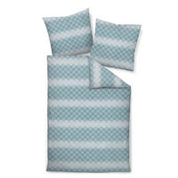 POSTEĽNÁ BIELIZEŇ, makosatén, tyrkysová, 140/200 cm  - tyrkysová, Modern, textil (140/200cm) - Janine