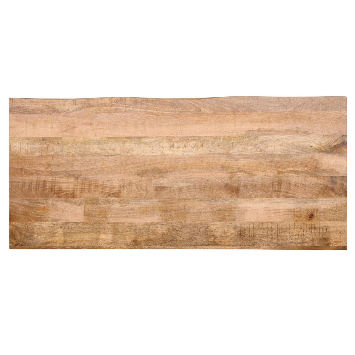 ÍRÓASZTAL  - natúr színű/fekete, Modern, fa/fém (175/76/80cm) - Livetastic
