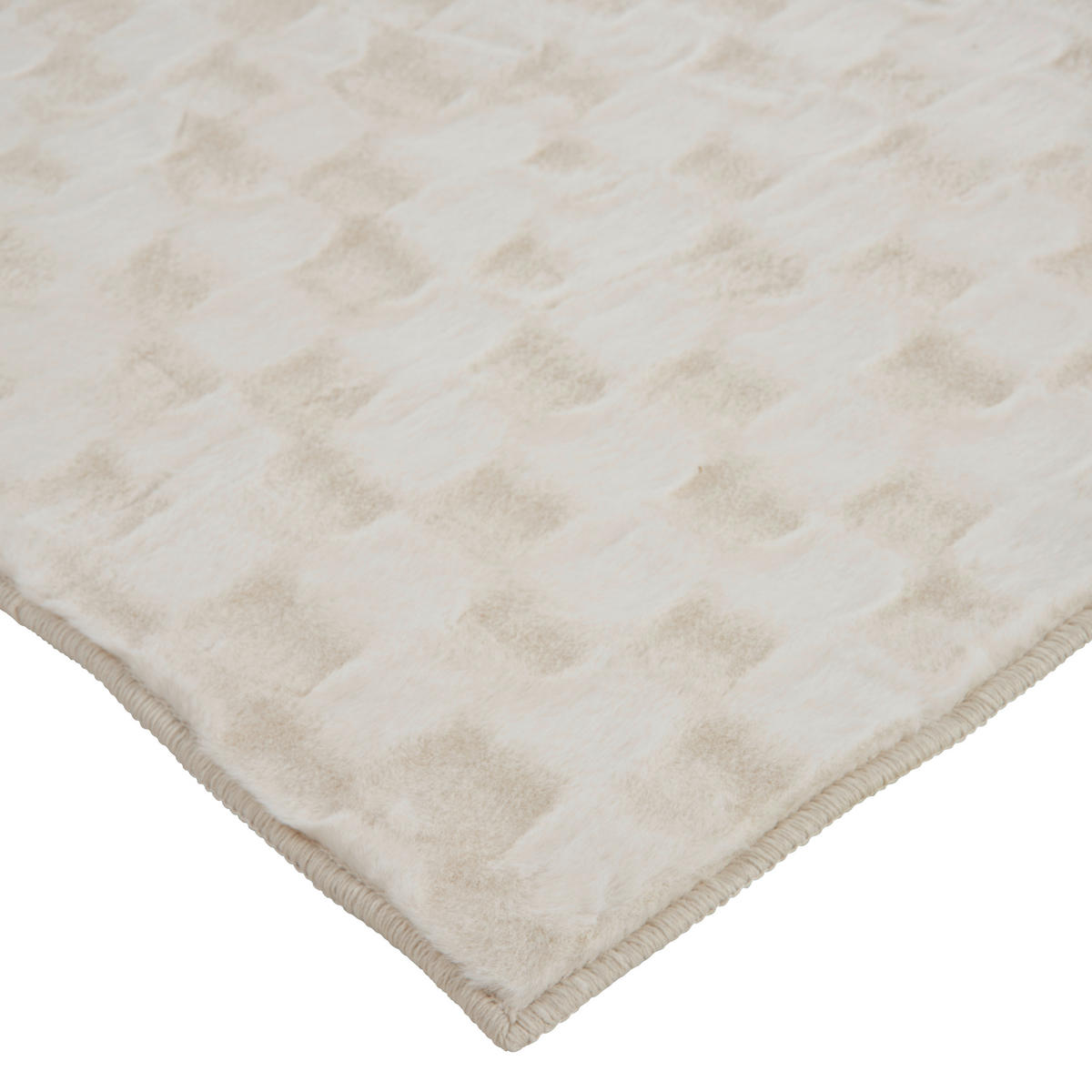 HOCHFLORTEPPICH 80/150 cm Luna Design Beige  - Beige, Design, Textil (80/150cm) - Novel