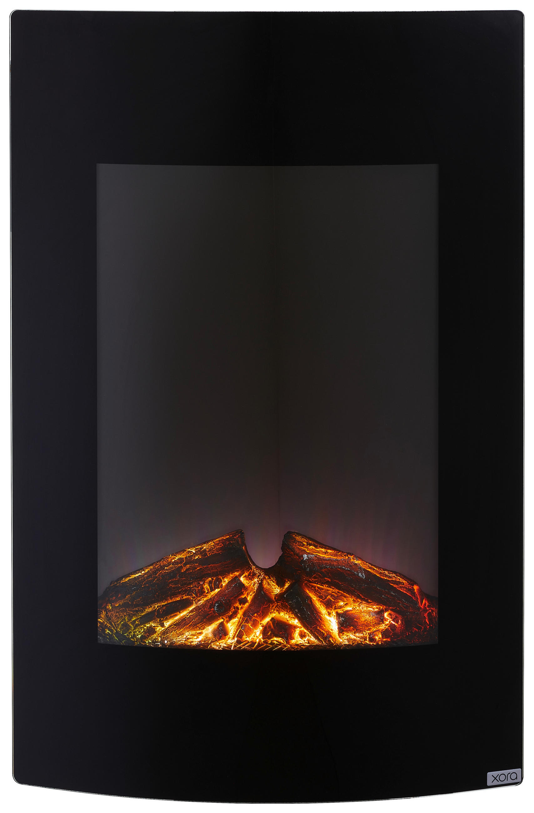 ELEKTROKAMIN - Design, Glas/Metall (57,9/88/15,1cm) - Xora
