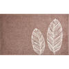 BADTEPPICH Taupe 60/100 cm  - Taupe, Basics, Kunststoff/Textil (60/100cm) - Grund