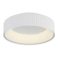 LED-DECKENLEUCHTE 46/13 cm   - Weiß, Basics, Kunststoff/Metall (46/13cm) - Globo