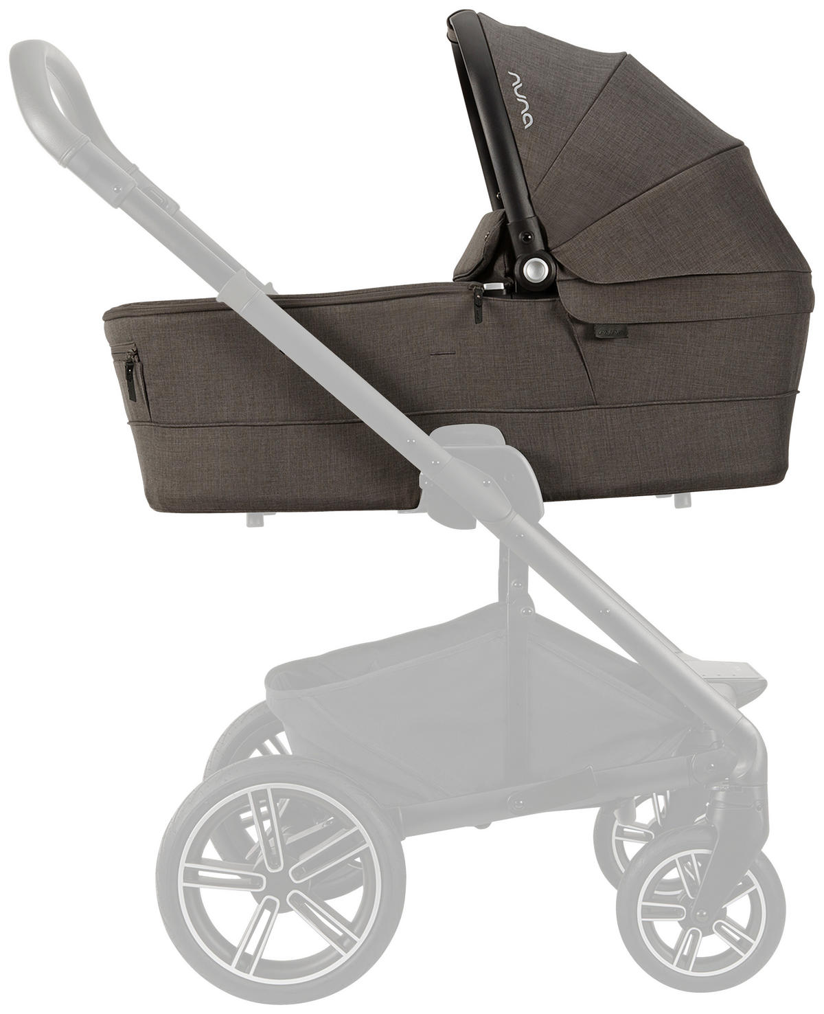 LIEGEWANNE MIXX next Babywanne  - Grauweiß/Grau, Basics, Kunststoff (43/63/90cm) - Nuna