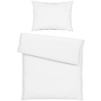 POSTELJNINA RUFFLE 140/200 cm renforcé bela  - bela, Trendi, tekstil (140/200cm) - Landscape
