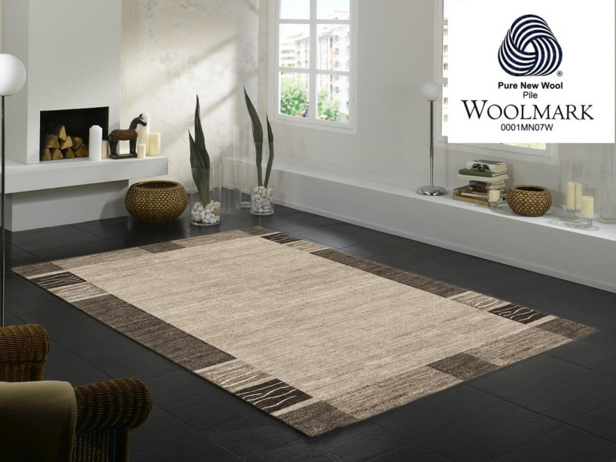 WEBTEPPICH 65/130 cm Naturfarben  - Naturfarben, Basics, Textil (65/130cm) - Novel