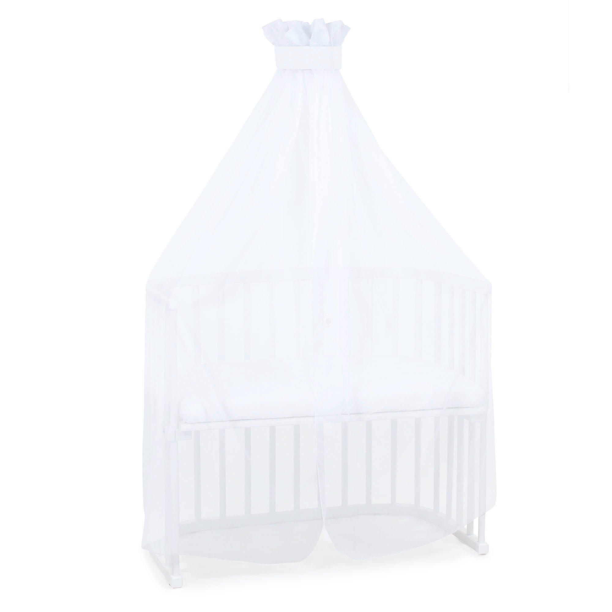 MOSKITONETZ  - Weiß, Basics, Textil (310/160/0,1cm) - Babybay