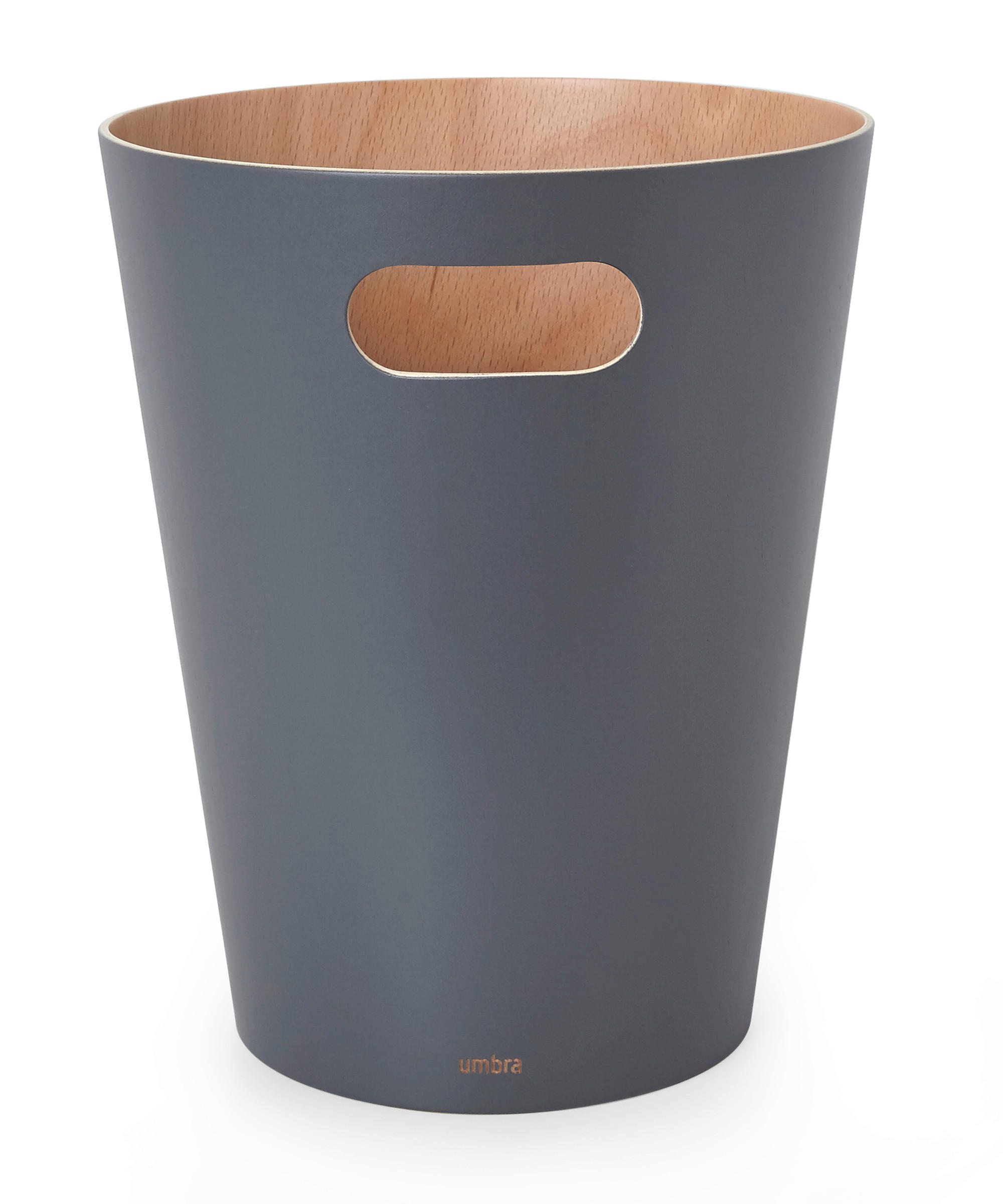 KOŠ ZA SMETI - siva, Basics, les (23/28/23cm) - Umbra