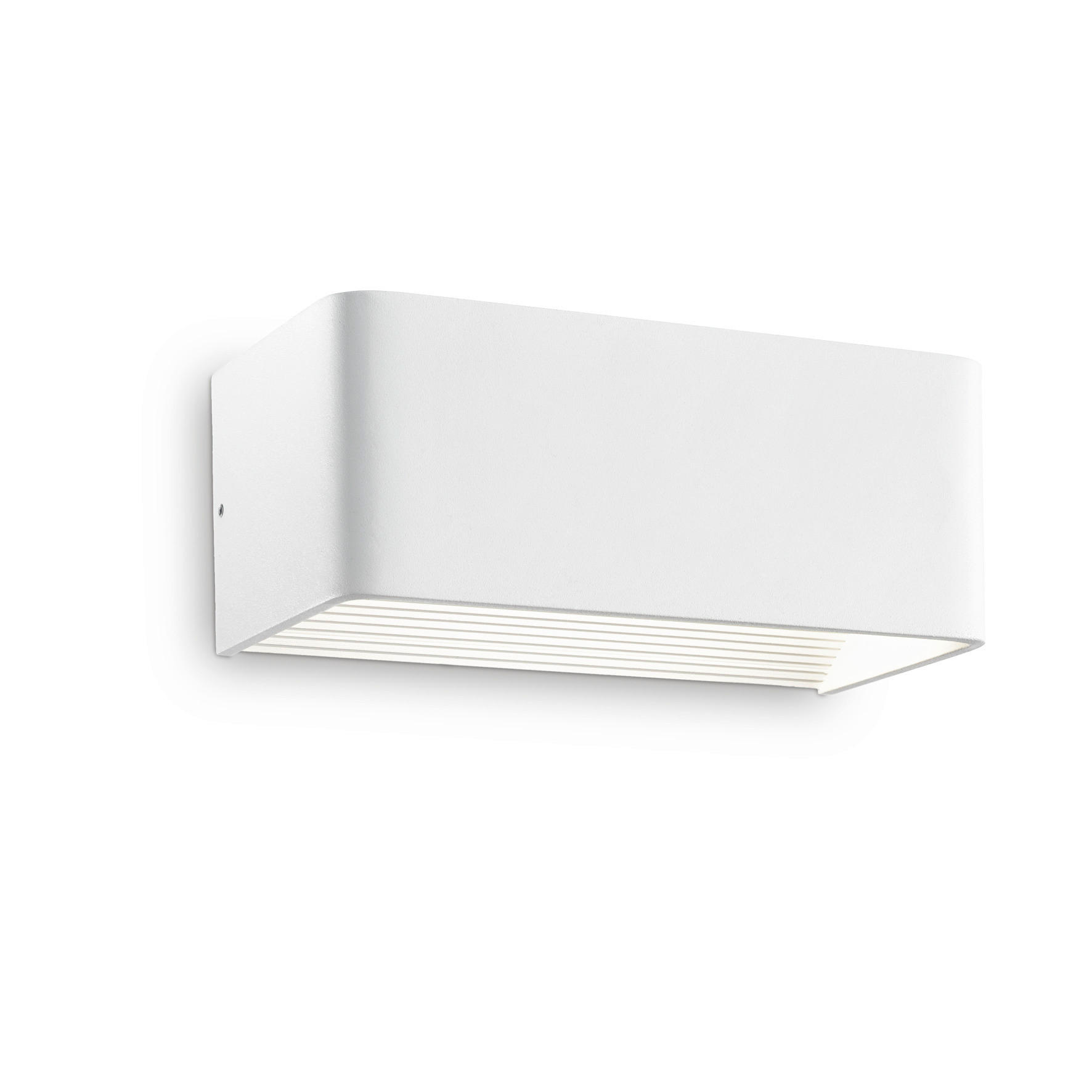 LED-WANDLEUCHTE Click 20/10/8 cm  - Weiß, Design, Metall (20/10/8cm) - Ideal Lux
