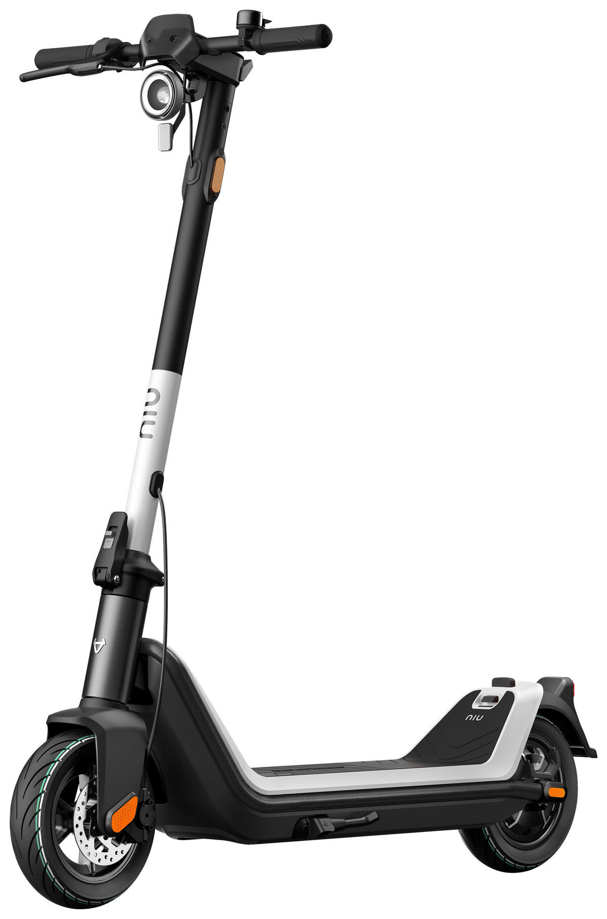 ELEKTROSCOOTER NIU KQI3 SPORT  - Weiß, KONVENTIONELL, Metall (117,3/17/120,2cm) - NIU