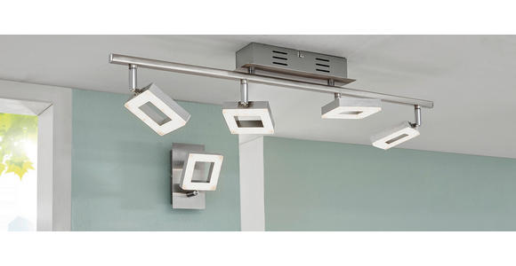 LED-STRAHLER 14/15,5/8 cm   - Alufarben/Nickelfarben, Basics, Kunststoff/Metall (14/15,5/8cm) - Novel