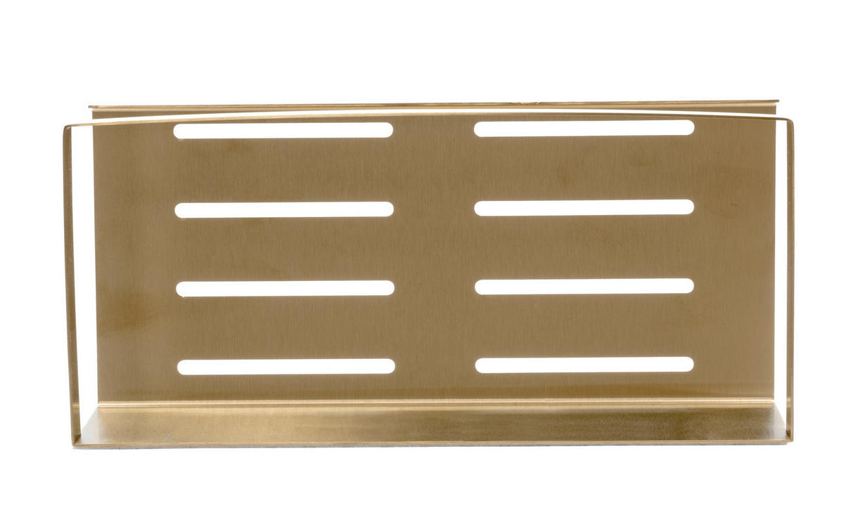 DUSCHABLAGE Metall  - Goldfarben, KONVENTIONELL, Metall (25/8/11,5cm) - Schöner Wohnen