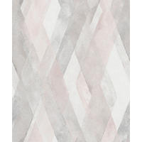 TAPETA VINILNA  antracit, siva, crvena  - siva/crvena, Basics, papir (53*1000cm)