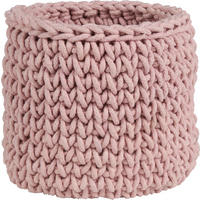 AUFBEWAHRUNGSKÖRBCHEN  18/18 cm    - Pink, Basics, Textil (18/18cm) - Patinio