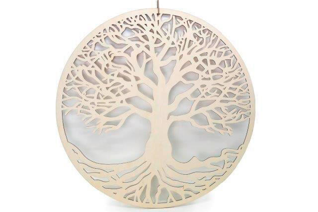 DEKORAČNÝ STROM - Design, drevo/prírodné materiály (80cm)