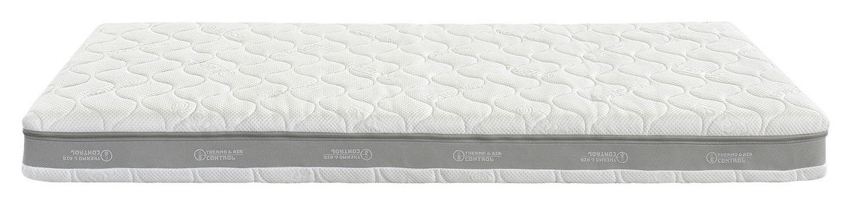 MATRACE ZE STUDENÉ PĚNY, 90/200 cm - bílá, Konvenční, textil (90/200cm) - Swedish Line