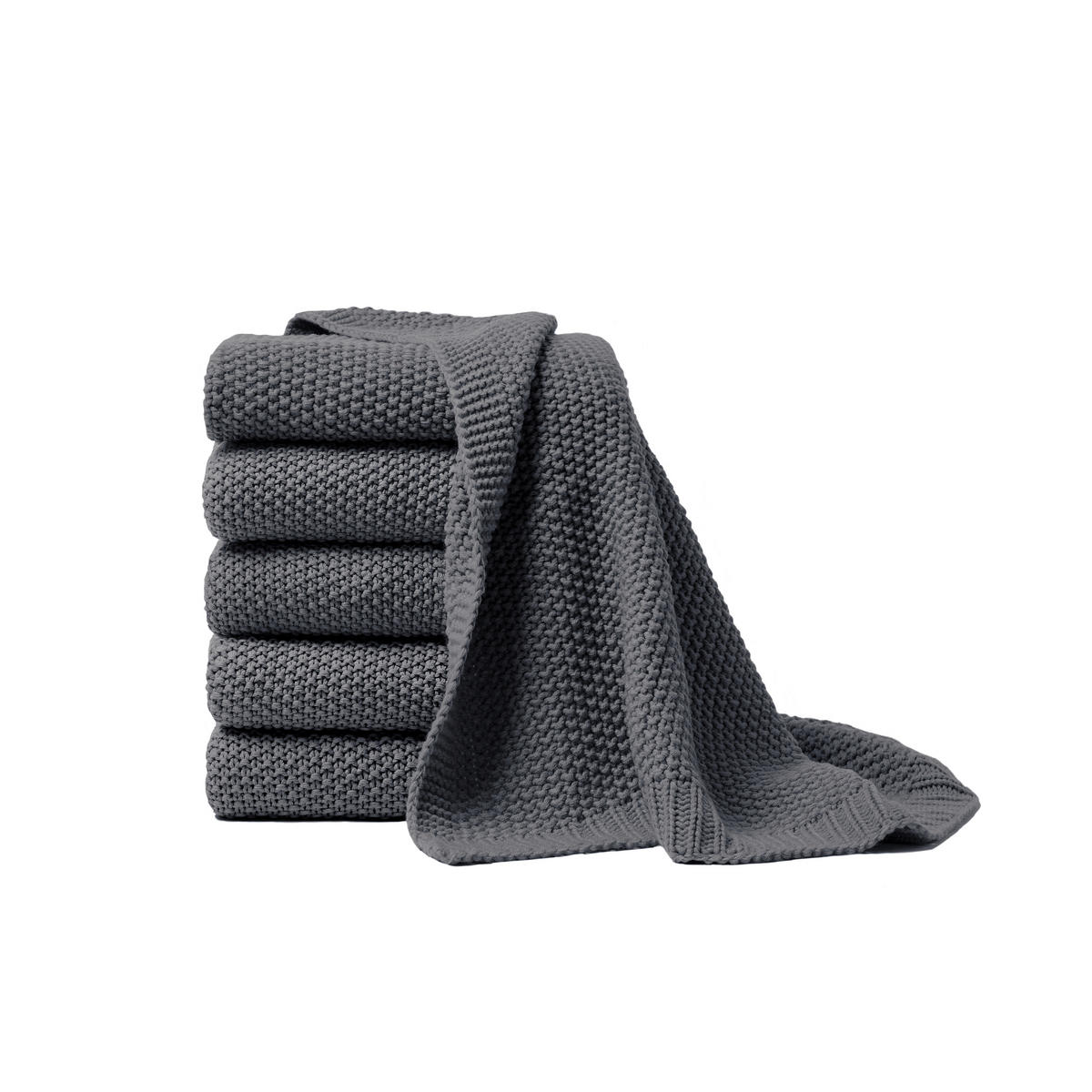 PLAID 130/170 cm  - Anthrazit, Basics, Textil (130/170cm)